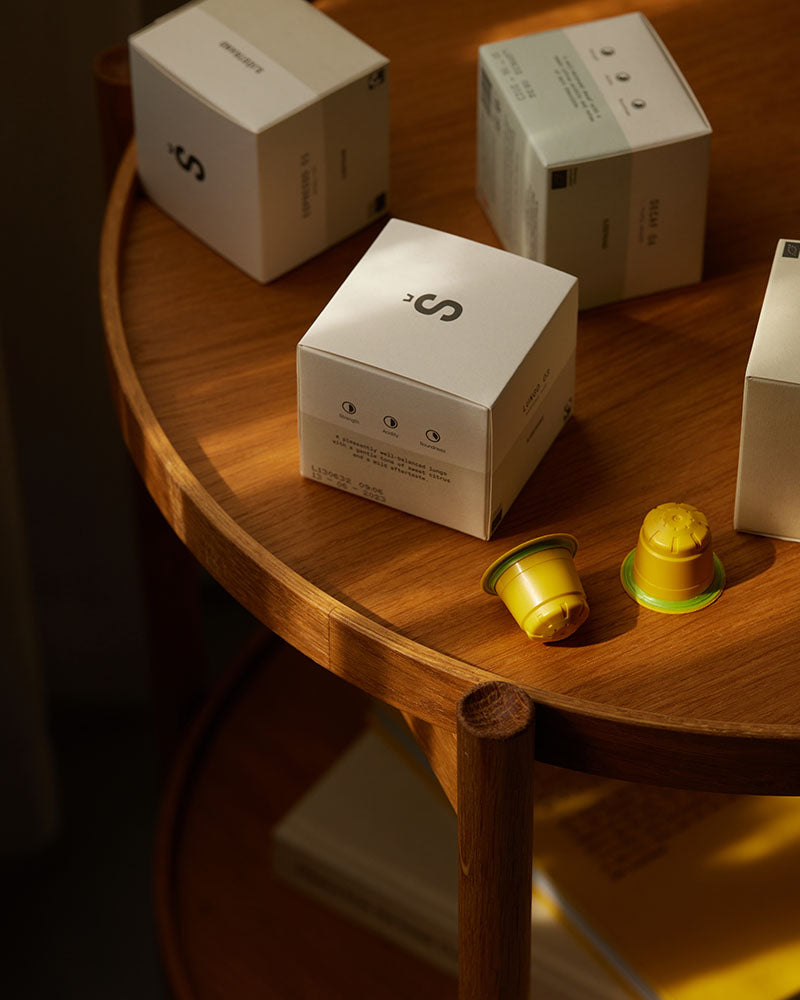 Coffee capsules card image