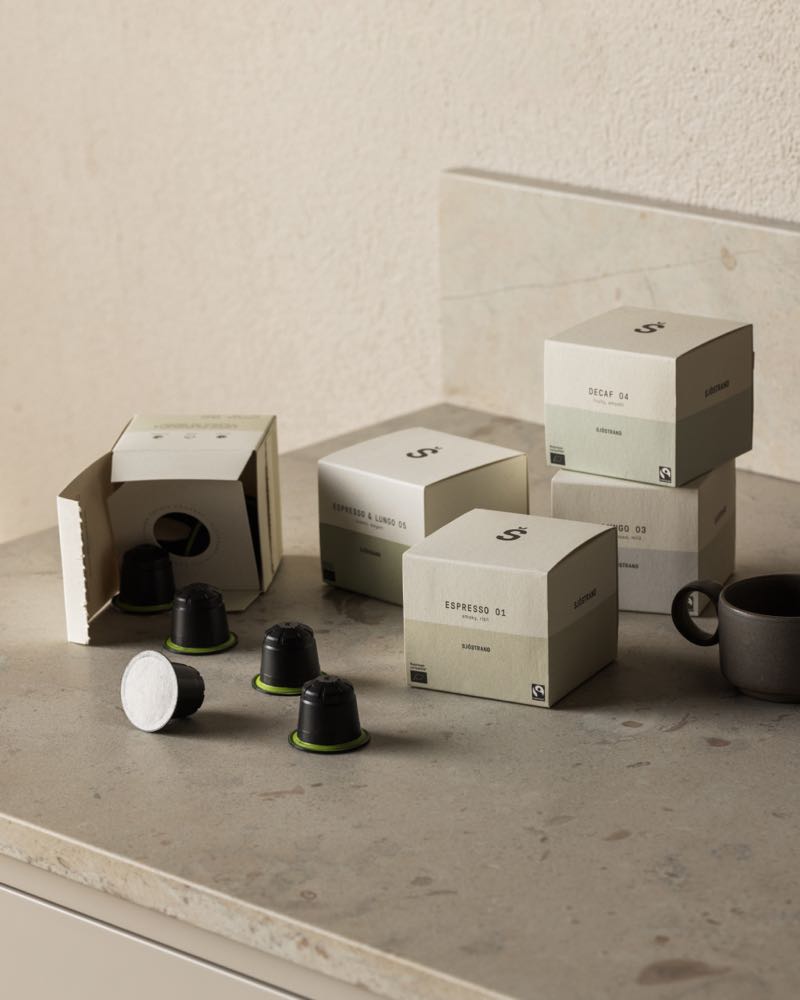 Coffee capsules card image