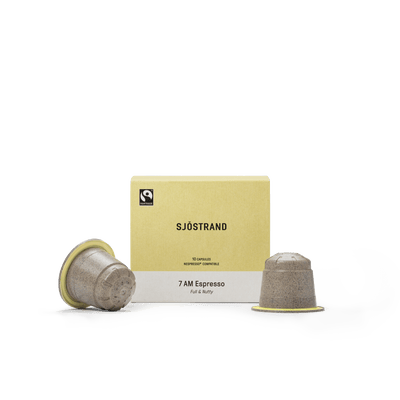 7 AM Espresso coffee capsules compatible with Nespresso® Original machines - by Sjöstrand