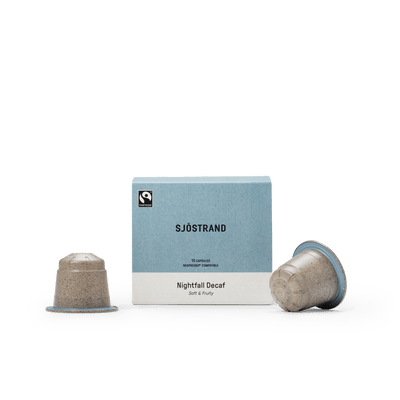 Nightfall Decaf coffee capsules compatible with Nespresso® Original machines - by Sjöstrand
