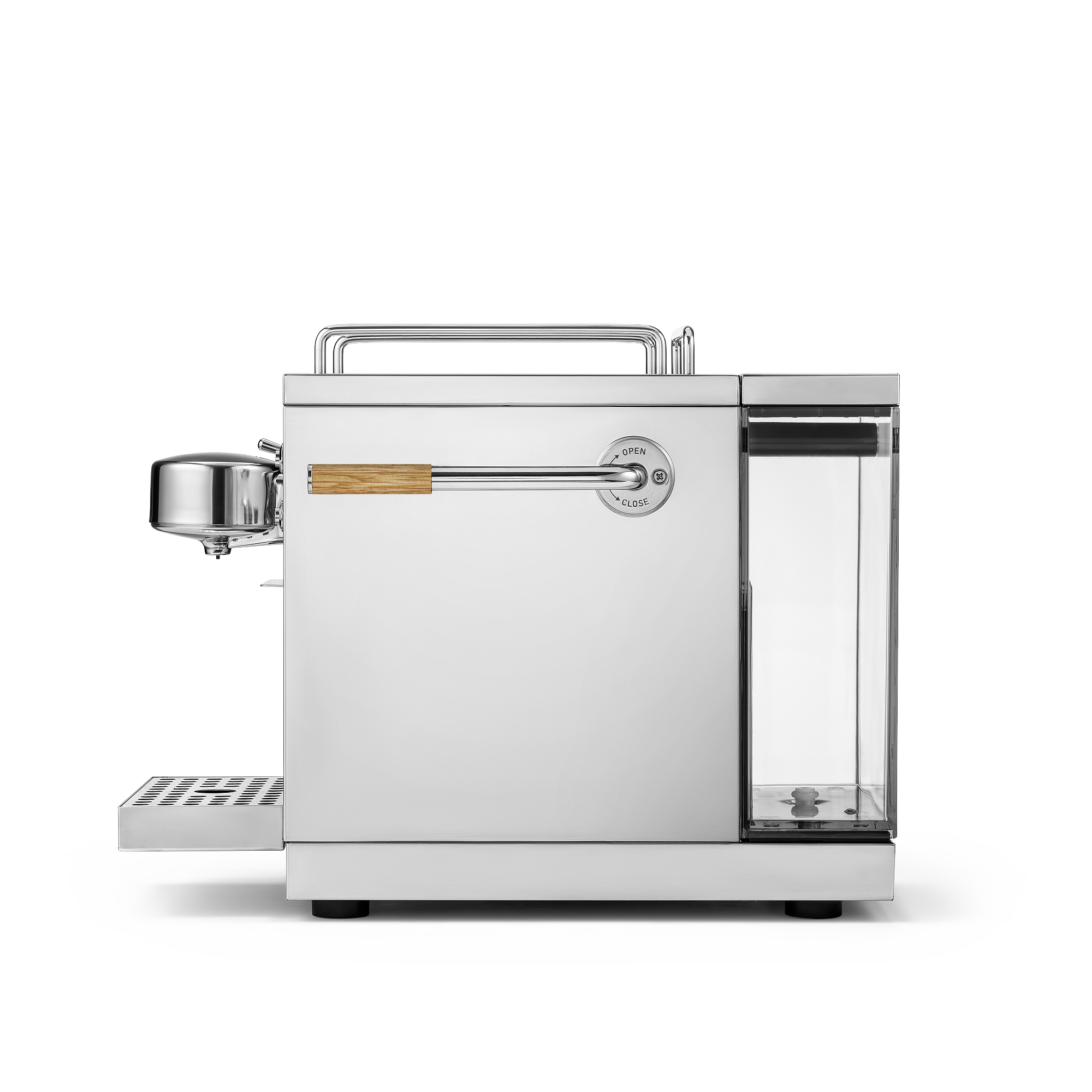 Handle grip 2 - Steel - Oak image