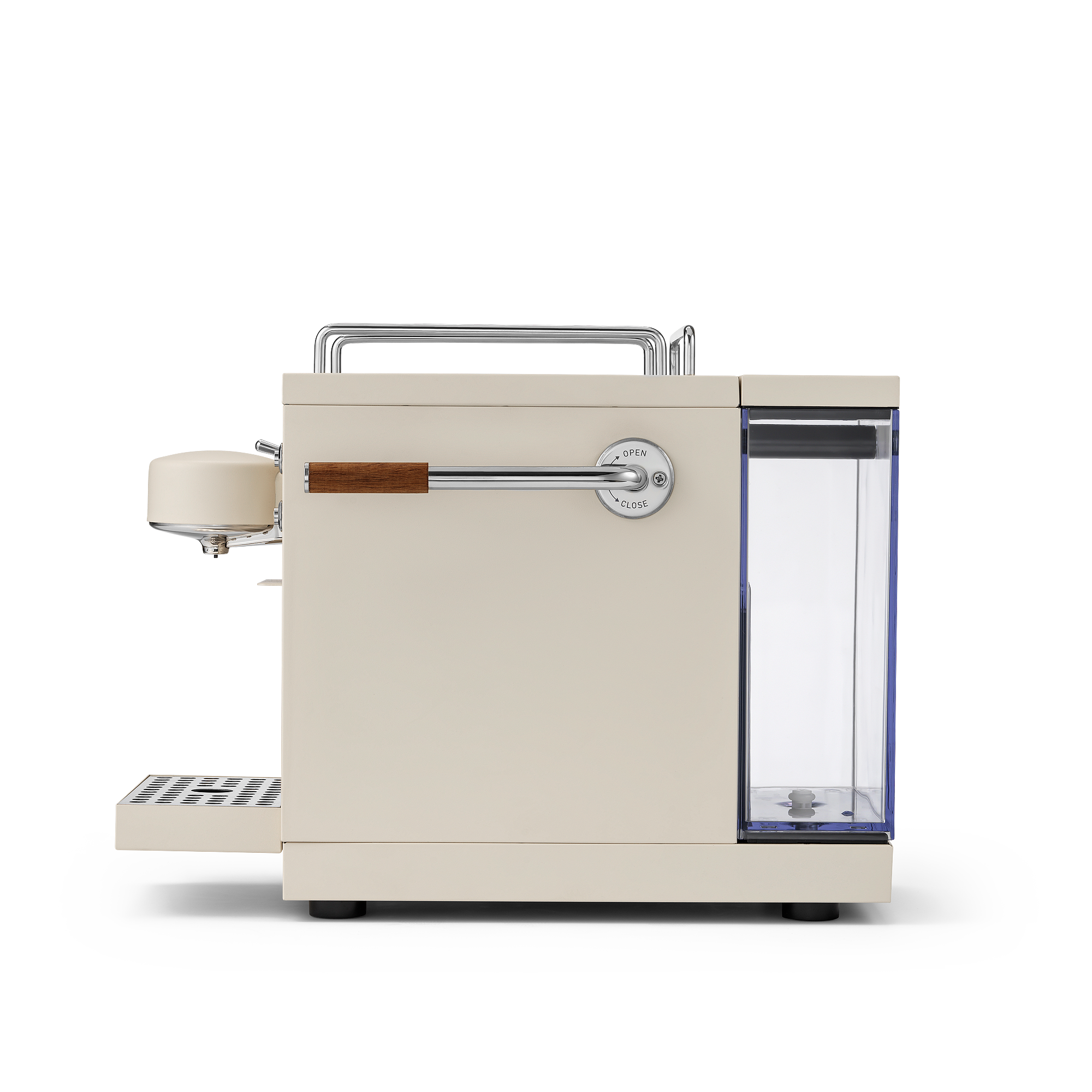 Handle grip 2 -Steel - Walnut image