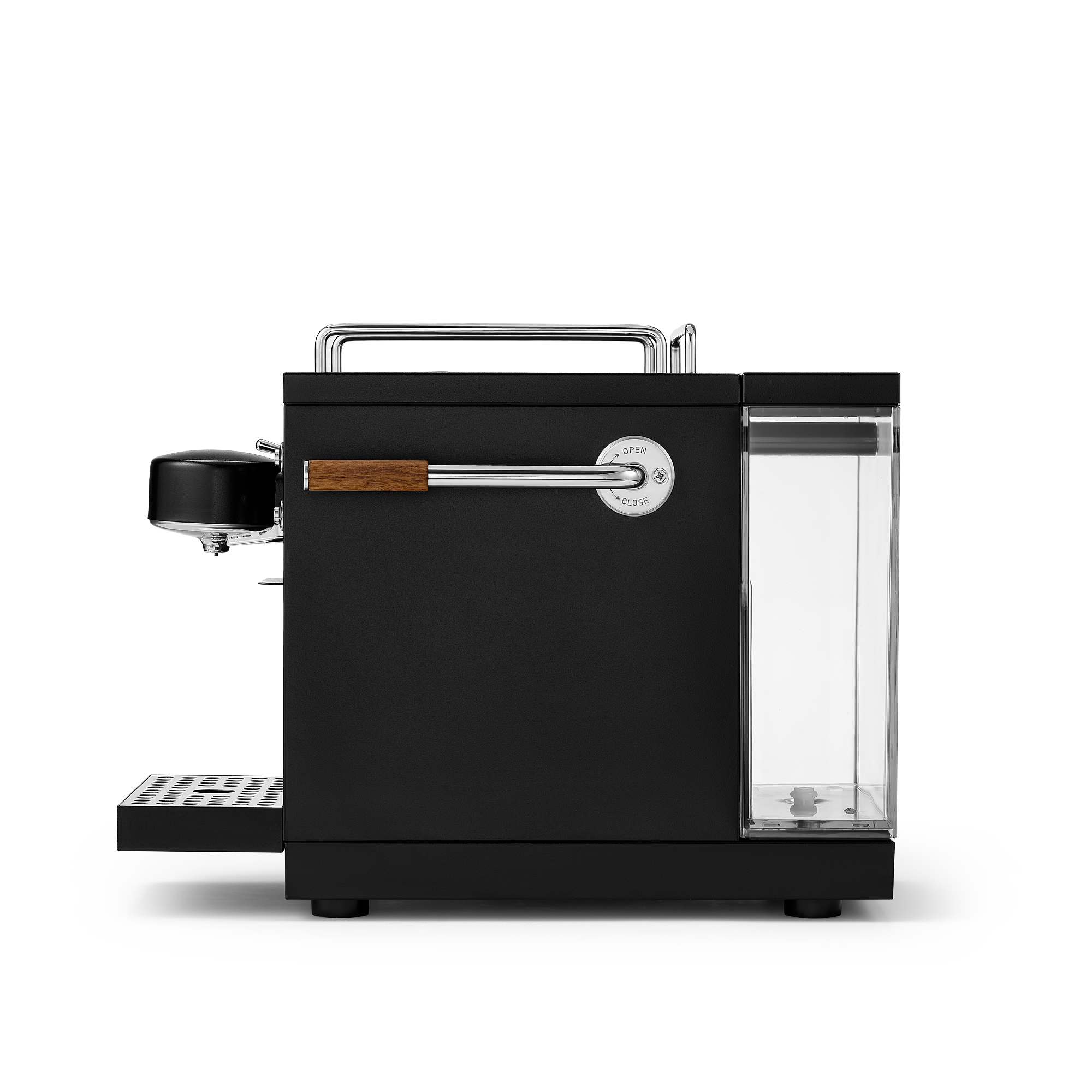 Handle grip 2 -Steel - Walnut image