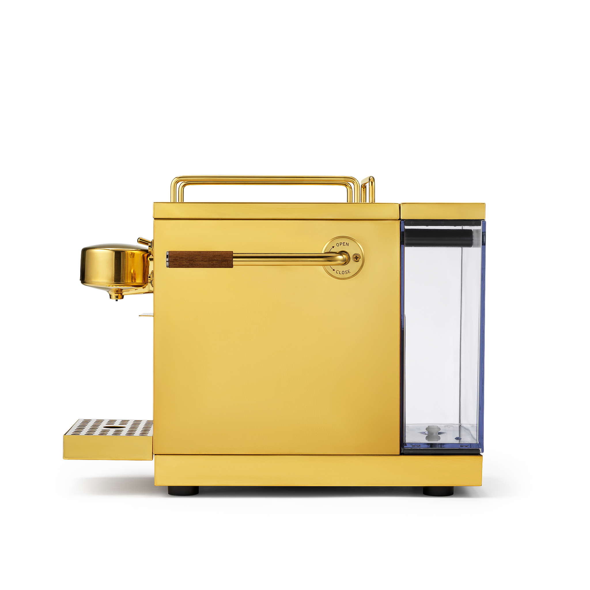 Handle grip 2 -Steel - Walnut image